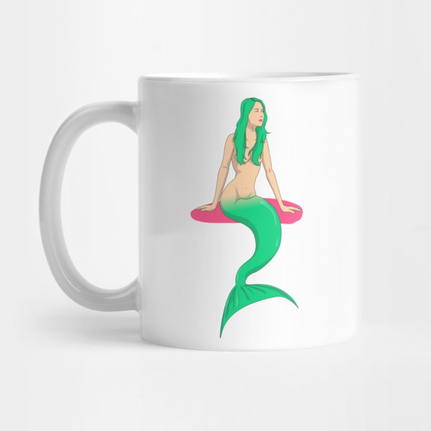 Mermaid by Sticker Steve